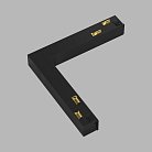 Коннектор угловой (жесткий) для магнитной системы LeDron TSMA-LHF Black