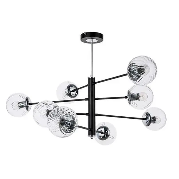 Потолочная люстра Arte Lamp A3566PL-8BK Segin Потолочная люстра Arte Lamp A3566PL-8BK Segin