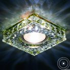 Встраиваемый светильник Ambrella light S251 GD Crystal Led