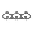 Рамка Lightstar 217639 INTERO 16 Triple ROUND