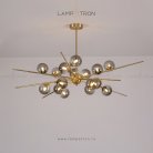 Люстра PETRIN Цвет Дымчатый Lampatron 5456-14090
