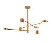 Люстра Мекли золото Led 42W Kink Light 07650-6,33(3000K)