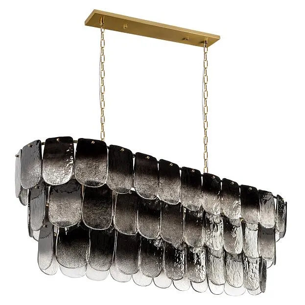 Подвесная люстра Loft IT 10482/1200R Smoke Gradient