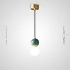 Подвесной светильник BRIMAR Цвет зеленый Lampatron 8018-25319