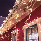 Гирлянда Elektrostandard 100-101 бахрома белый с эффектом мерцания 3*0,6м IP65 a044053