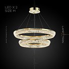 Кольцевые люстры и светильники GERTRUDA LUX Два кольца. 60 + 80 см Lampatron 6283-16909