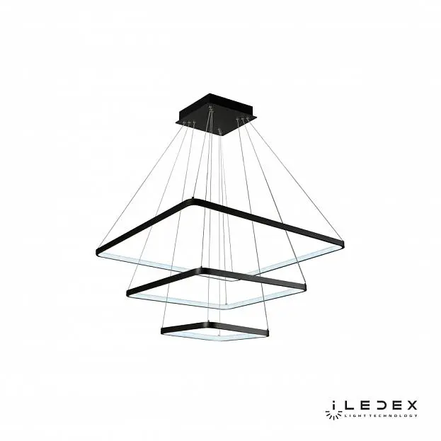 Подвесная люстра iLedex Venus 8153-700+500+300-D-T BK Подвесная люстра iLedex Venus 8153-700+500+300-D-T BK