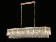 Подвесная люстра Newport 8370/140 C oval brass 8370