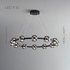 Кольцевые люстры и светильники SEMUND B 12 шаров Lampatron 8099-22149