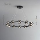 Кольцевые люстры и светильники SEMUND B 12 шаров Lampatron 8099-22149
