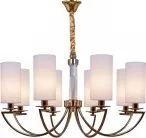 Подвесная люстра ILLUMICO IL2358-8POR-39 GD