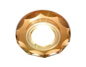 Встраиваемый точечный зеркальный светильник MR16 Ambrella light 800 BR Crystal Spot
