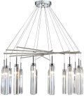 Подвесной светильник NEWPORT 4524+10/S chrome