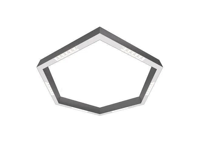 Накладной светодиодный светильник 0,9м 36Вт 34° Donolux dl18515с111а36.34.900ww Eye-hex Накладной светодиодный светильник 0,9м 36Вт 34° Donolux dl18515с111а36.34.900ww Eye-hex