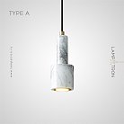 Подвесной светильник LOFFE Тип A. Цвет Латунь + Белый Lampatron loffe-a-white 7234-19853