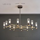 Люстра BIRGEL CH 12 ламп Lampatron 7706-21609