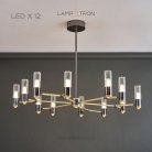 Люстра BIRGEL CH 12 ламп Lampatron 7706-21609