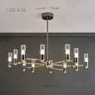 Люстра BIRGEL CH 12 ламп Lampatron 7706-21609