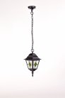 Уличный светильник подвесной Oasis Light 79905MlgG Bl QUADRO M lead GLASS