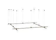 Основание для модульных светильников Donolux DL20225L2000x2000C B.Bronze Code 1.2