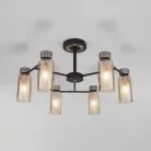 Потолочная люстра Eurosvet 70115/6 черный a050068 Amado