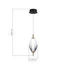 Светильник подвесной ST Luce SL6130.403.06 ICE