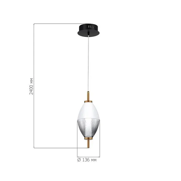 Светильник подвесной ST Luce SL6130.403.06 ICE Светильник подвесной ST Luce SL6130.403.06 ICE