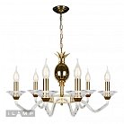 Подвесная люстра iLamp Flo YT2049-8 GD+Cear