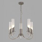 Подвесная люстра Eurosvet 60117/5 никель Banci a050018