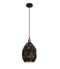 Подвесной светильник Lumina Deco LDP 8038-220 BK+CHR Pestico