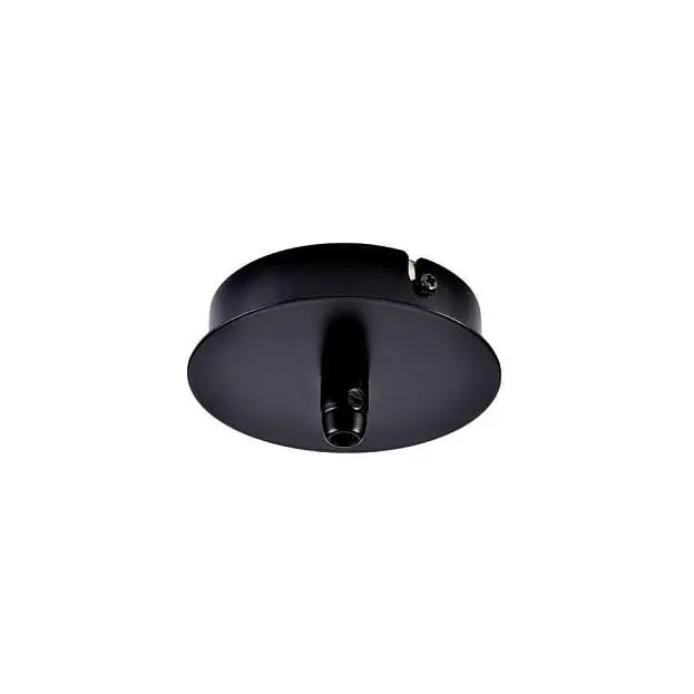 Основание круглое 1х черный SLV 132600 FITU