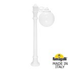 Садовый светильник-столбик FUMAGALLI G30.163.S10.WYF1R ALOE.R/BISSO/G300 1L GLOBE 300