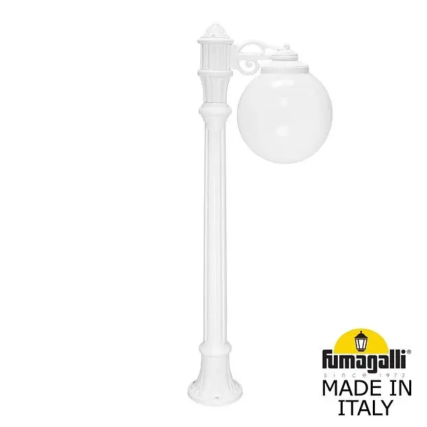 Садовый светильник-столбик FUMAGALLI G30.163.S10.WYF1R ALOE.R/BISSO/G300 1L GLOBE 300 Садовый светильник-столбик FUMAGALLI G30.163.S10.WYF1R ALOE.R/BISSO/G300 1L GLOBE 300