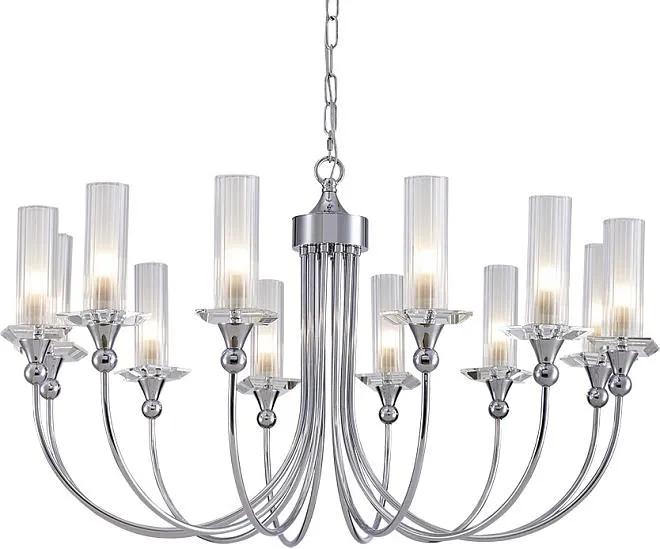 Подвесная люстра Newport 4586+6/С chrome 4580 Подвесная люстра Newport 4586+6/С chrome 4580