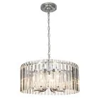 Хрустальная подвесная люстра Хром Citilux CL306161 Джейн
