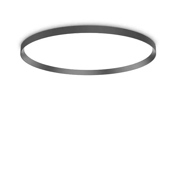 Потолочный светильник Ideal Lux 306636 FLY PL D90 4000K NERO Потолочный светильник Ideal Lux 306636 FLY PL D90 4000K NERO