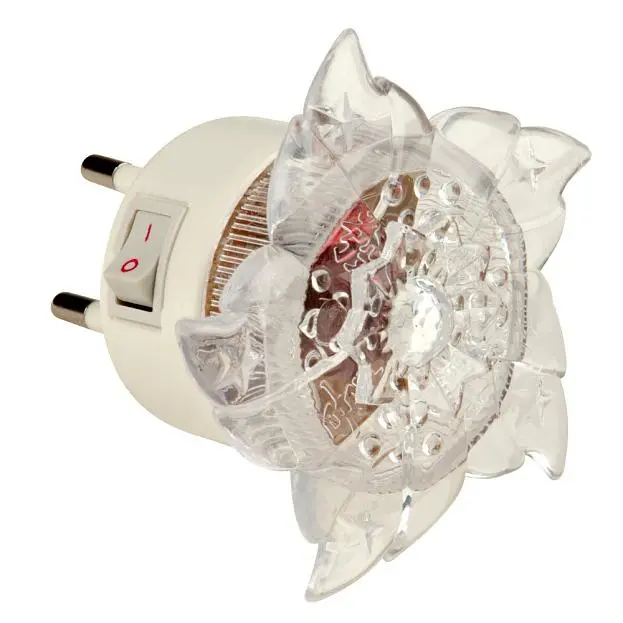 Ночник Uniel DTL-308-Цветок/RGB/4LED/0,5W Ночник Uniel DTL-308-Цветок/RGB/4LED/0,5W