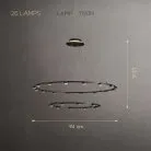 Кольцевые люстры и светильники TORRES RING 26 ламп (2 кольца) Lampatron 8273-22551
