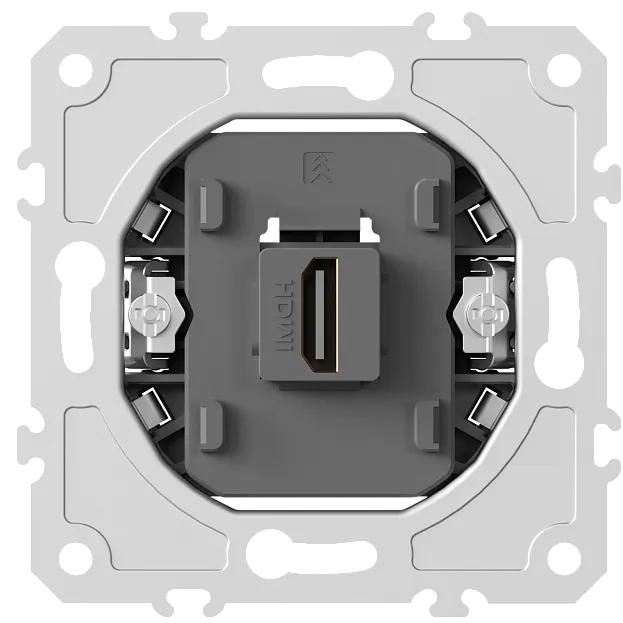 Механизм HDMI 2.0a, черный, разъем Type A 180° 4K Full HD @ 60 Hz 3D, HDR, Donel DB20200 DB Механизм HDMI 2.0a, черный, разъем Type A 180° 4K Full HD @ 60 Hz 3D, HDR, Donel DB20200 DB