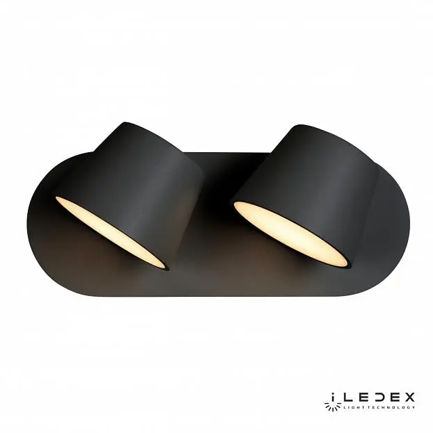 Настенный светильник iLedex Flexin W1118-2AS BK Настенный светильник iLedex Flexin W1118-2AS BK