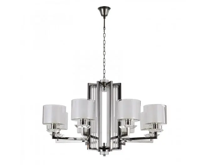 Люстра NEWPORT 4408+1/C black glossy