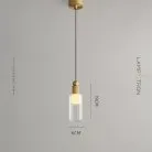 Подвесной светильник EKKE Цвет Латунь Lampatron f-ekke-brass 8514-23560