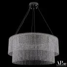 Люстра светодиодная хрустальная APL LED SH02.73.C.Ni.4000 Sicilia