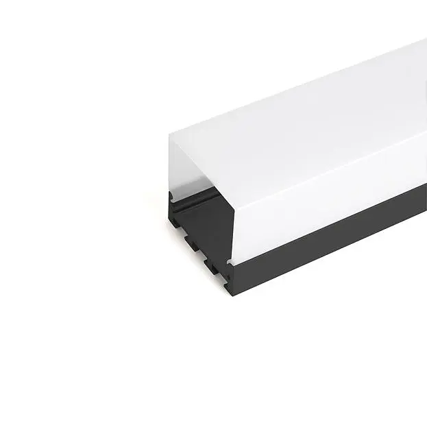 Профиль накладной Feron 48149 42х45мм, алюминиевый, черный, 2м, CAB268 Профиль накладной Feron 48149 42х45мм, алюминиевый, черный, 2м, CAB268