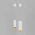 Подвесной светодиодный светильник Ledron SLC7391/7W-P White-Gold TRIAC