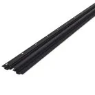 Однофазный шинопровод под ГКЛ12,5мм, встраиваемый L2000х77,37х19,88 мм, черный Donel DN0112B DN01