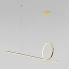 Потолочный светильник Eurosvet 90266/1 золото a060615 Mist