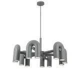 Люстра серый Led 72W Kink Light 08465-6,16 Канти
