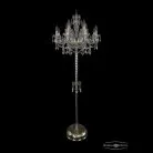 Торшер хрустальный Bohemia 1411T2/8+4/195-170 G