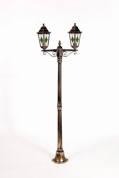 Наземный фонарь Oasis Light 79808lgA Gb PETERSBURG lead GLASS Наземный фонарь Oasis Light 79808lgA Gb PETERSBURG lead GLASS